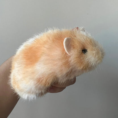 Nori the Handmade Lifelike Hamster Plushie