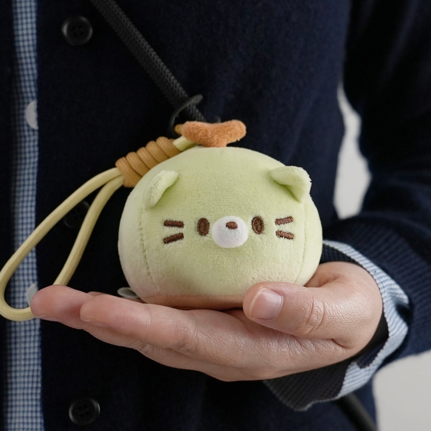 Lumi the Fruit Cat Plush Keychain