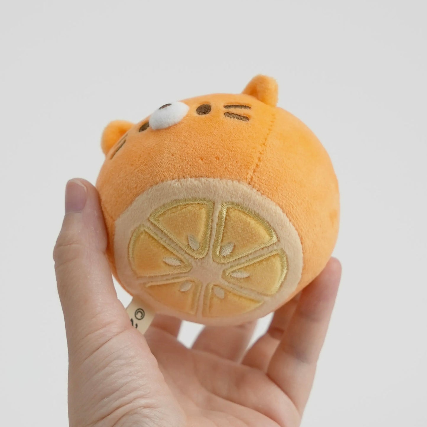 Lumi the Fruit Cat Plush Keychain