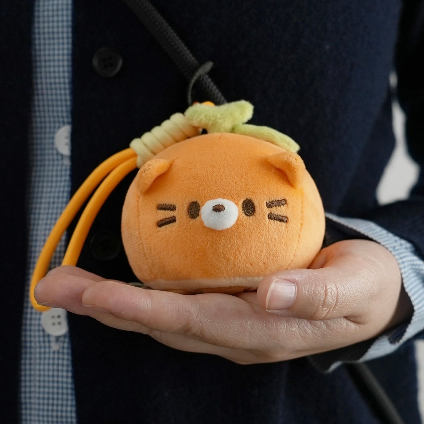 Lumi the Fruit Cat Plush Keychain