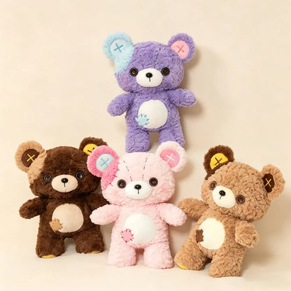 Mimi the Button Patch Bear Plushie
