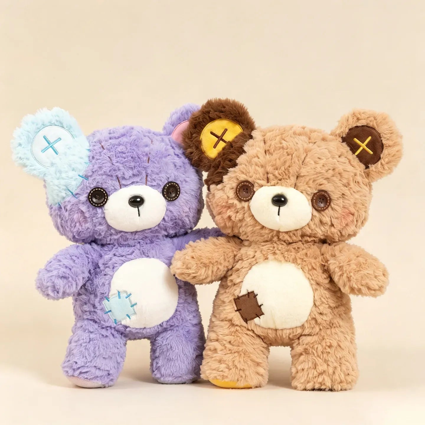 Mimi the Button Patch Bear Plushie
