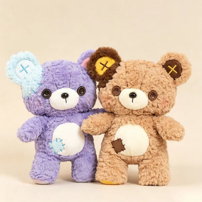 Mimi the Button Patch Bear Plushie