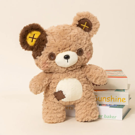 Mimi the Button Patch Bear Plushie