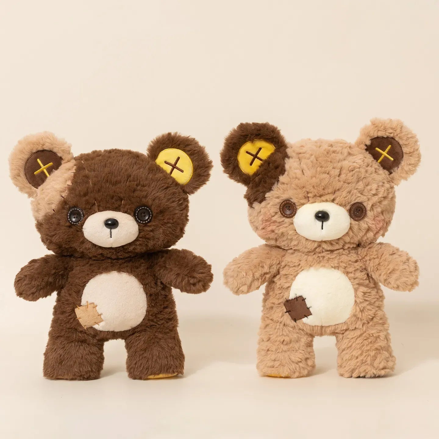 Mimi the Button Patch Bear Plushie