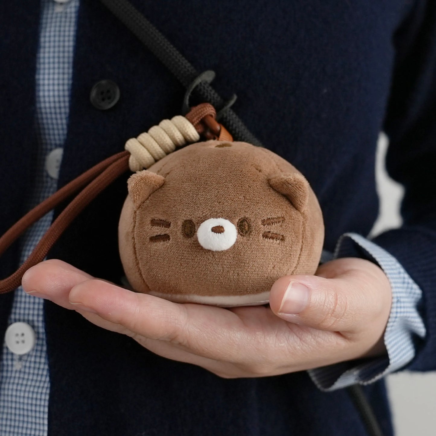 Lumi the Fruit Cat Plush Keychain