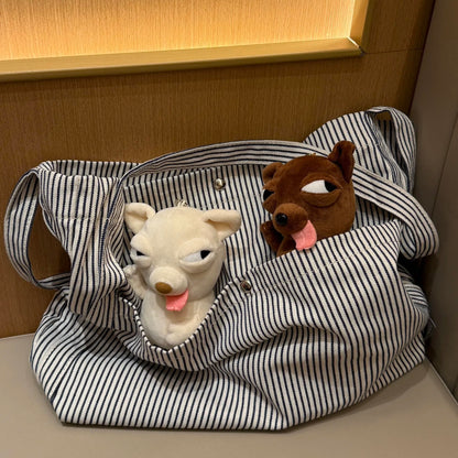 Dobby the Silly Chihuahua Plush Keychain