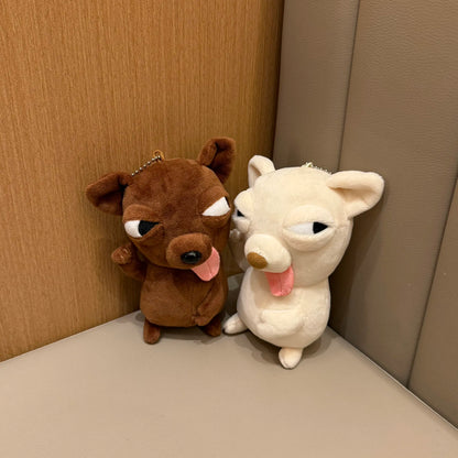 Dobby the Silly Chihuahua Plush Keychain