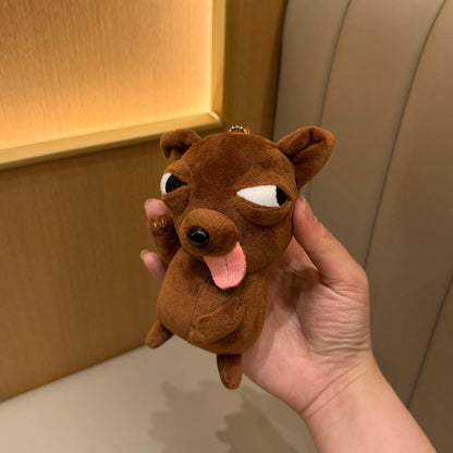 Dobby the Silly Chihuahua Plush Keychain