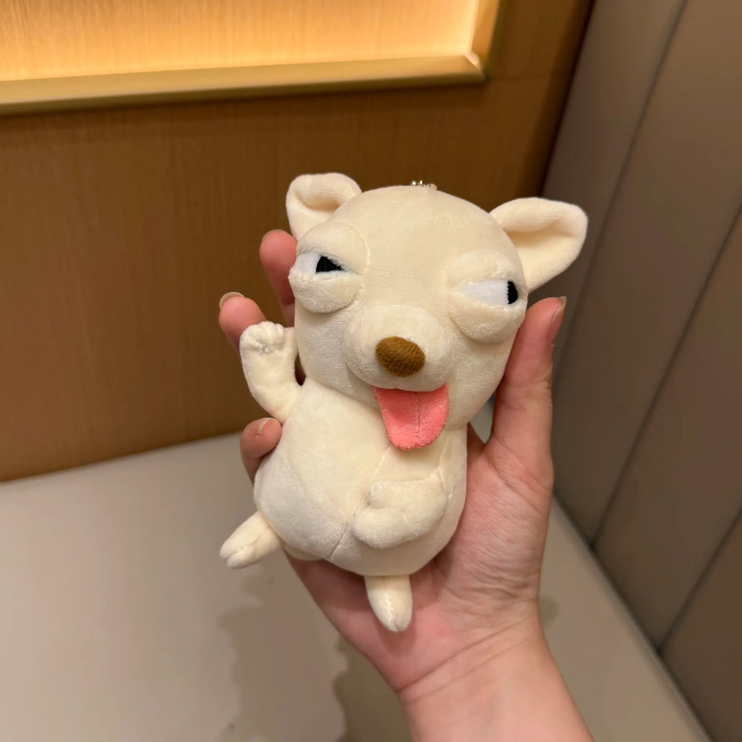 Dobby the Silly Chihuahua Plush Keychain