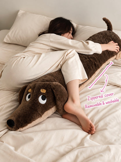 Oversized Dachshund Body Pillow – 120 cm