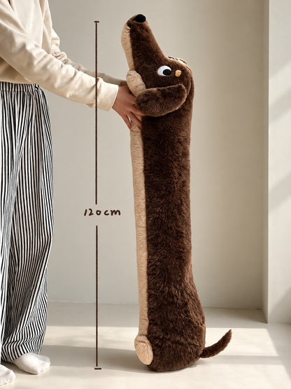 Oversized Dachshund Body Pillow – 120 cm