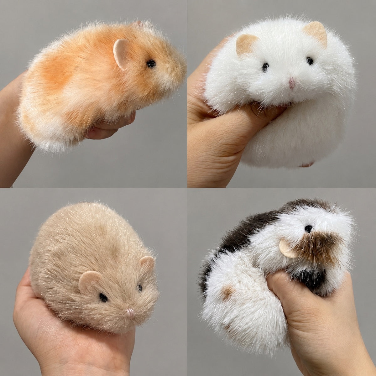 Nori the Handmade Lifelike Hamster Plushie