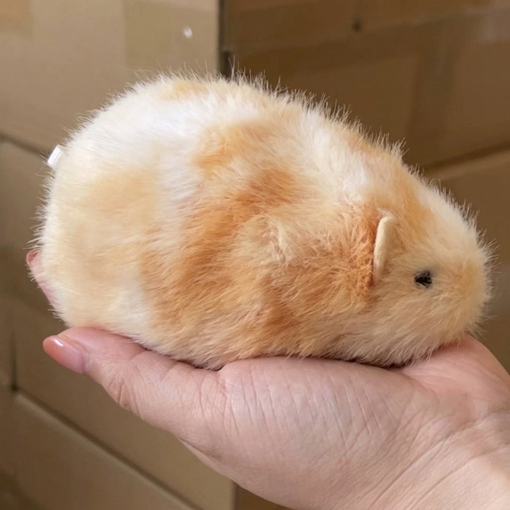 Nori the Handmade Lifelike Hamster Plushie