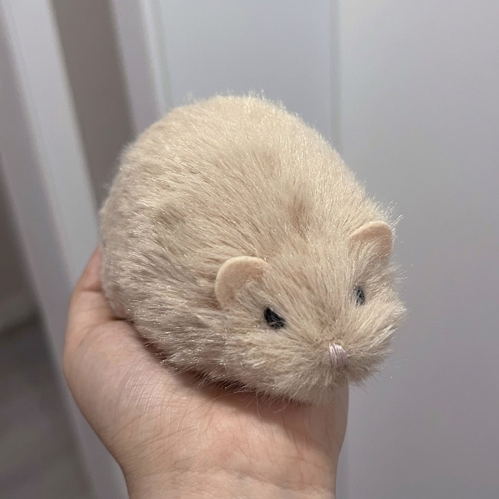 Nori the Handmade Lifelike Hamster Plushie