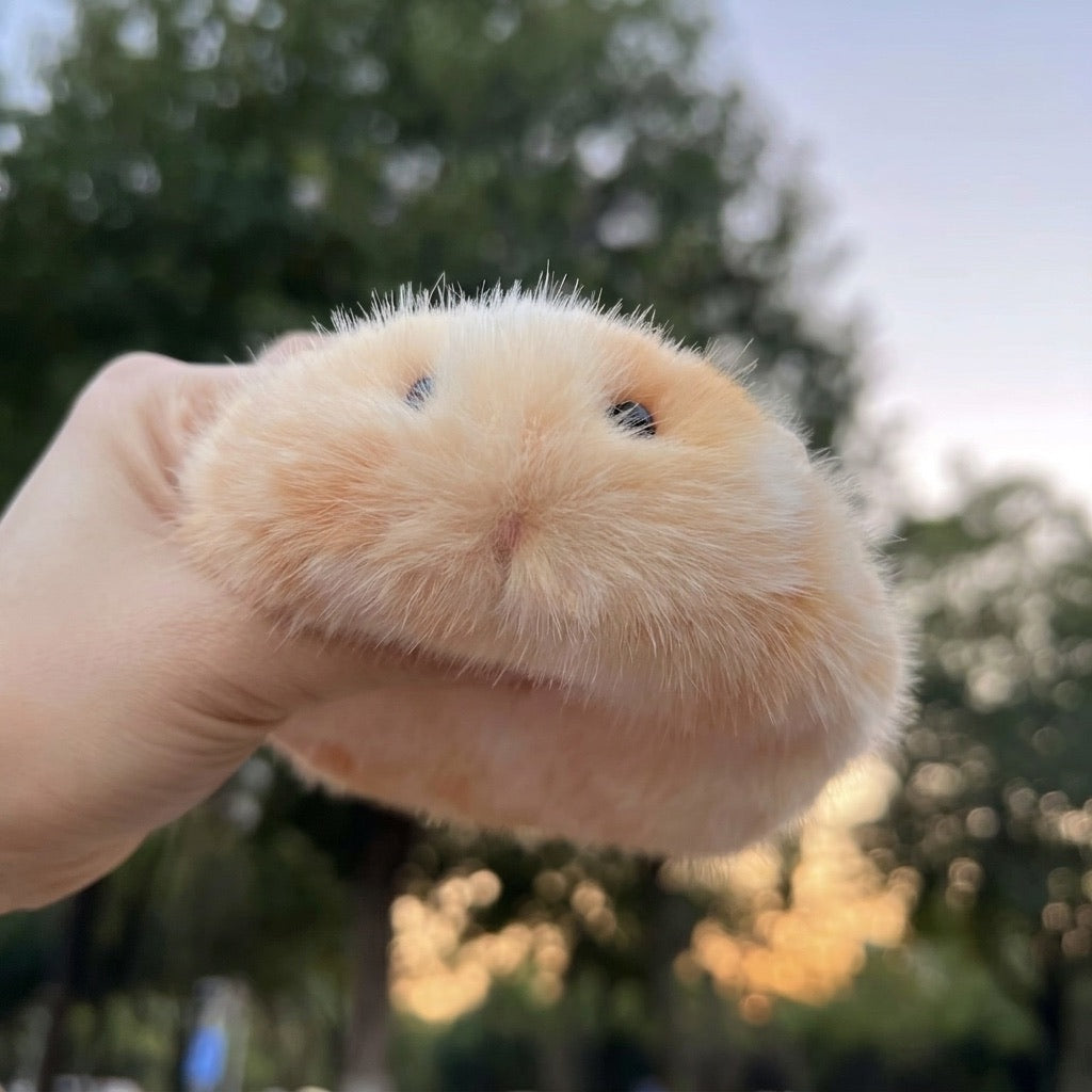 Nori the Handmade Lifelike Hamster Plushie