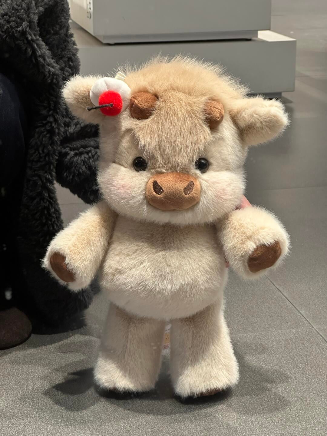 MooMellow the Chubby Highland Cow Plushie