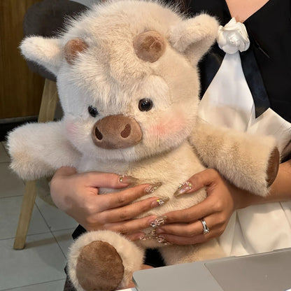 MooMellow the Chubby Highland Cow Plushie