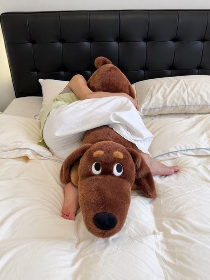 Oversized Dachshund Body Pillow – 120 cm