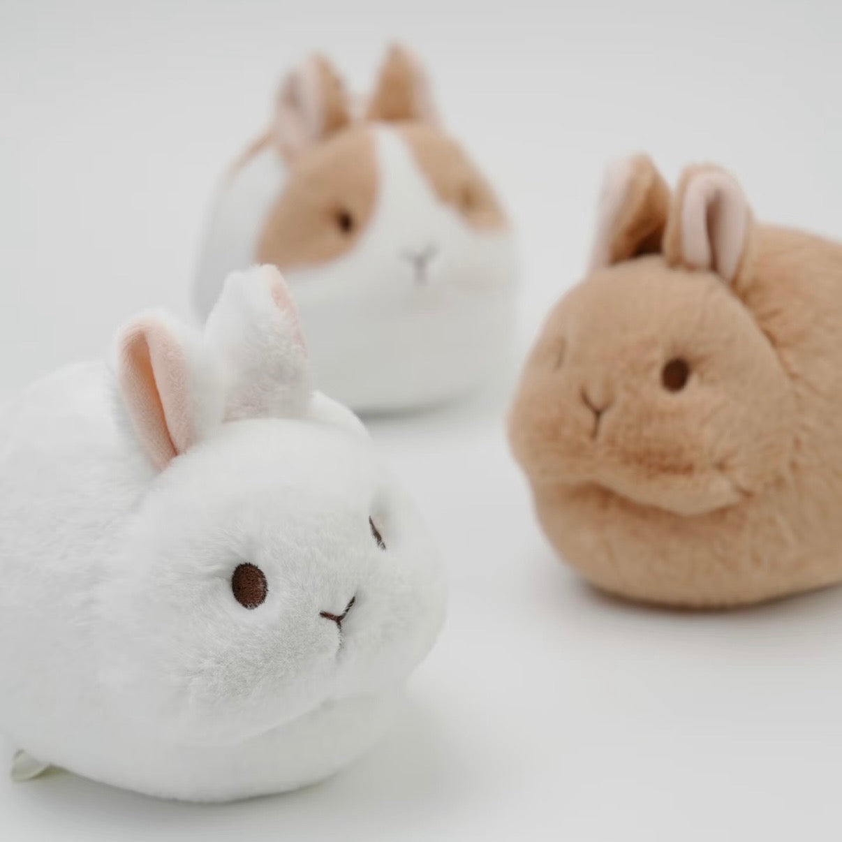 Momo the Bunny Ball Plush Keychain
