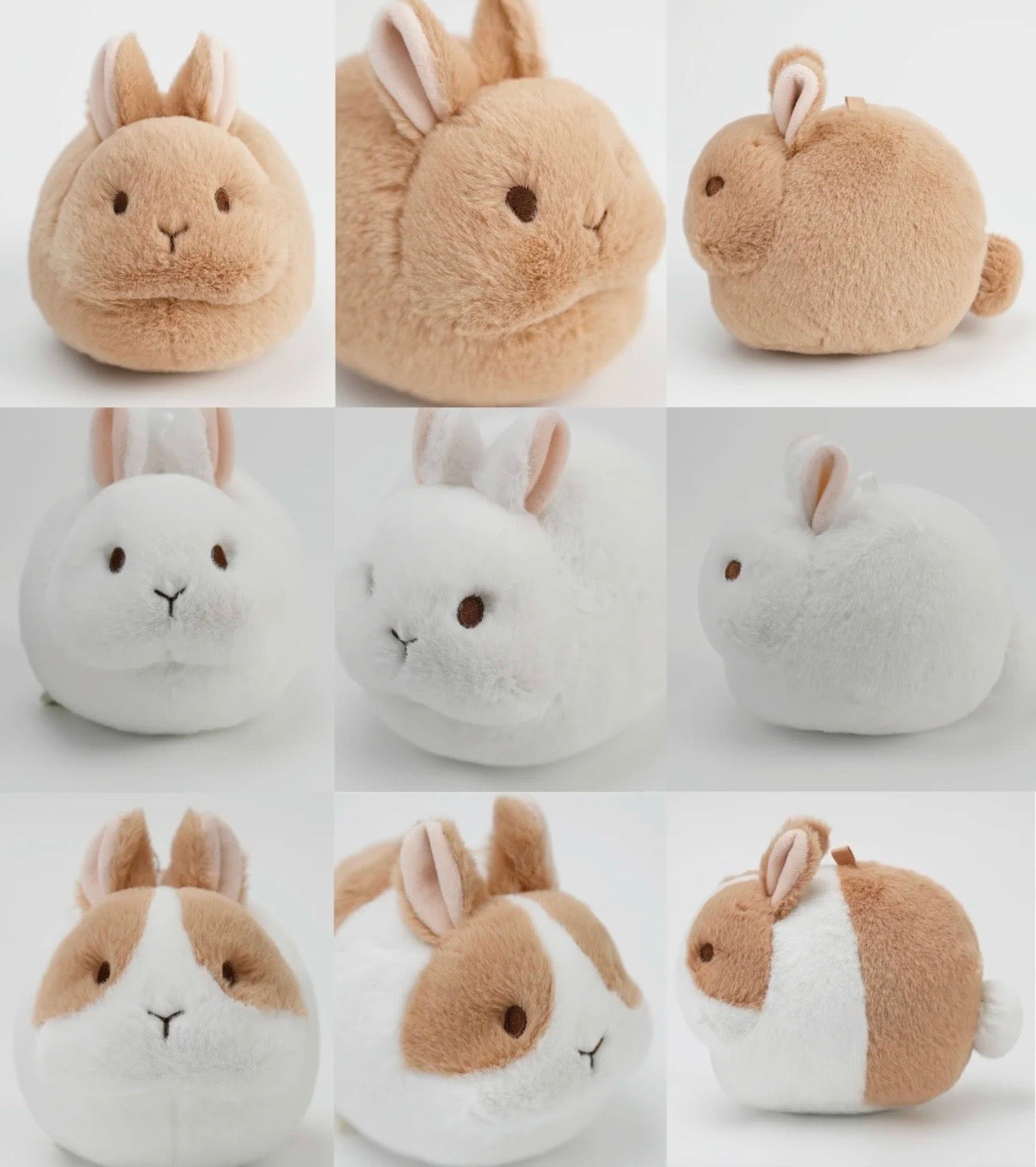 Momo the Bunny Ball Plush Keychain