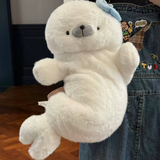 Poffy the Cuddly Seal Plush Pillow
