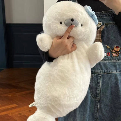 Poffy the Cuddly Seal Plush Pillow