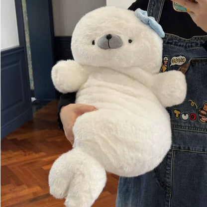 Poffy the Cuddly Seal Plush Pillow