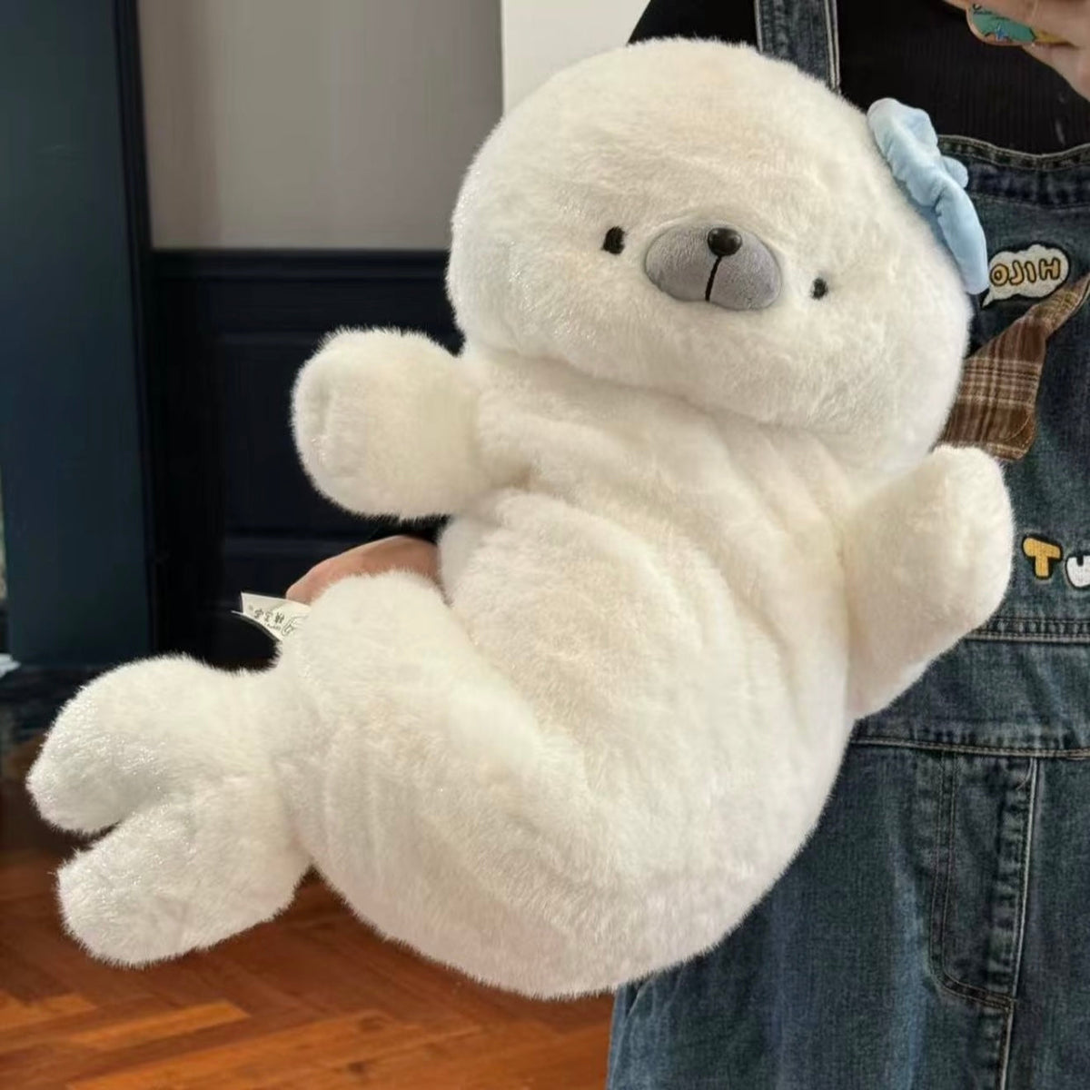 Poffy the Cuddly Seal Plush Pillow