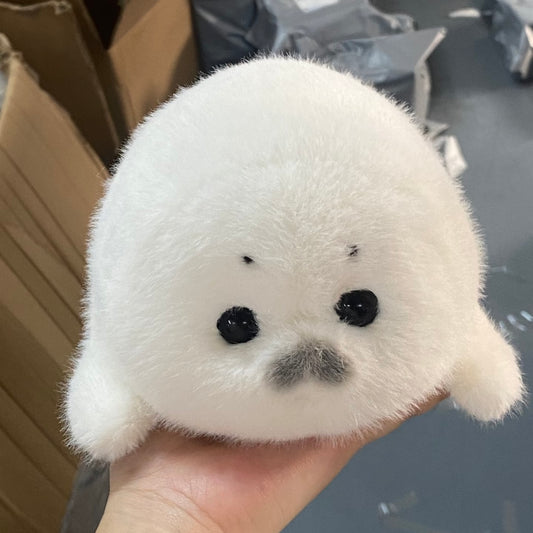 Bibi the Original Handmade Round Seal Plushie