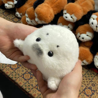 Bibi the Original Handmade Round Seal Plushie