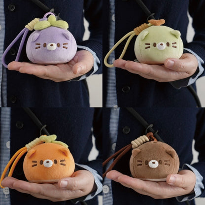 Lumi the Fruit Cat Plush Keychain
