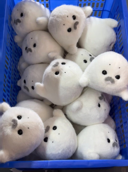 Bibi the Original Handmade Round Seal Plushie