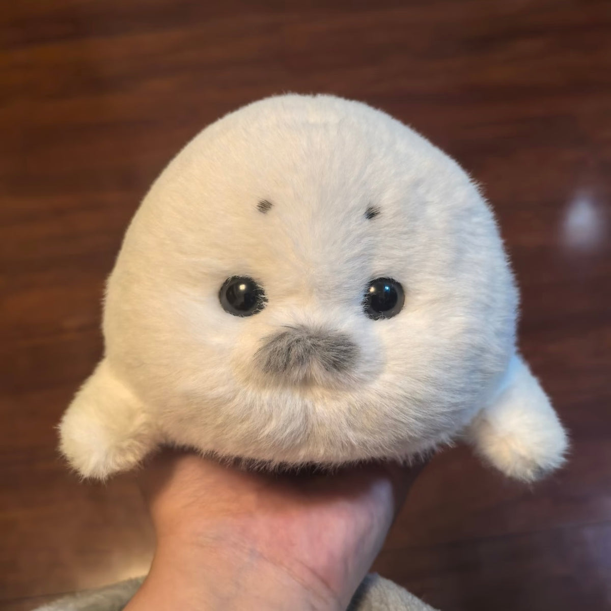 Bibi the Original Handmade Round Seal Plushie