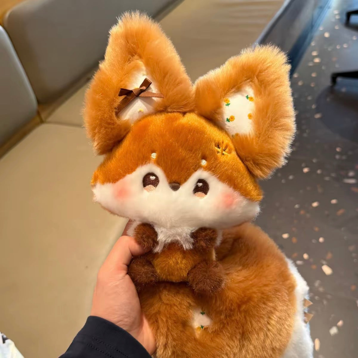 Kiko the Fluffy Long-Tail Fox Plushie
