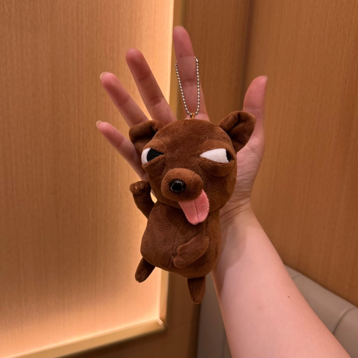 Dobby the Silly Chihuahua Plush Keychain