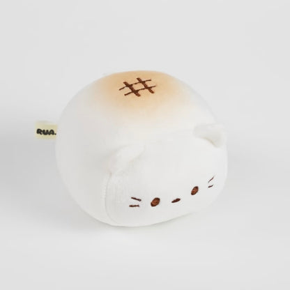 Pudding the Squishy Cat Plush Keychain