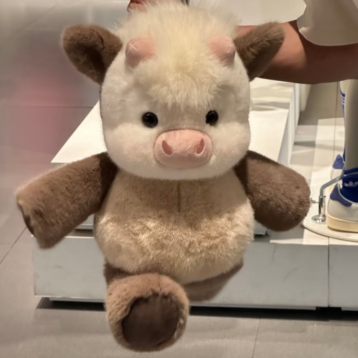 MooMellow the Chubby Highland Cow Plushie