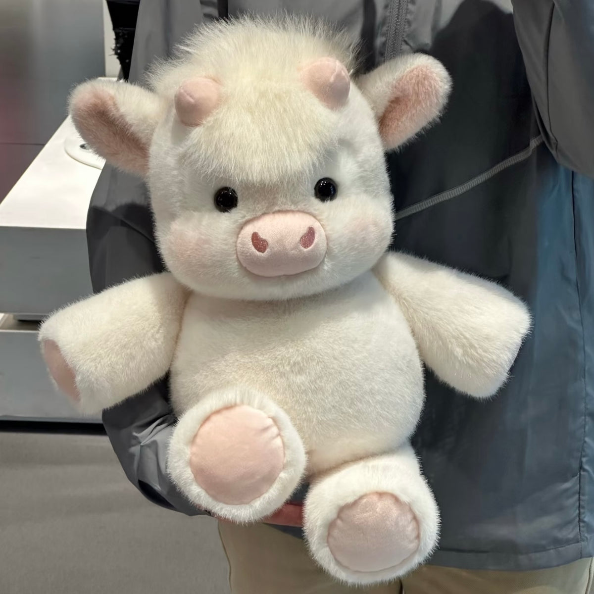 MooMellow the Chubby Highland Cow Plushie