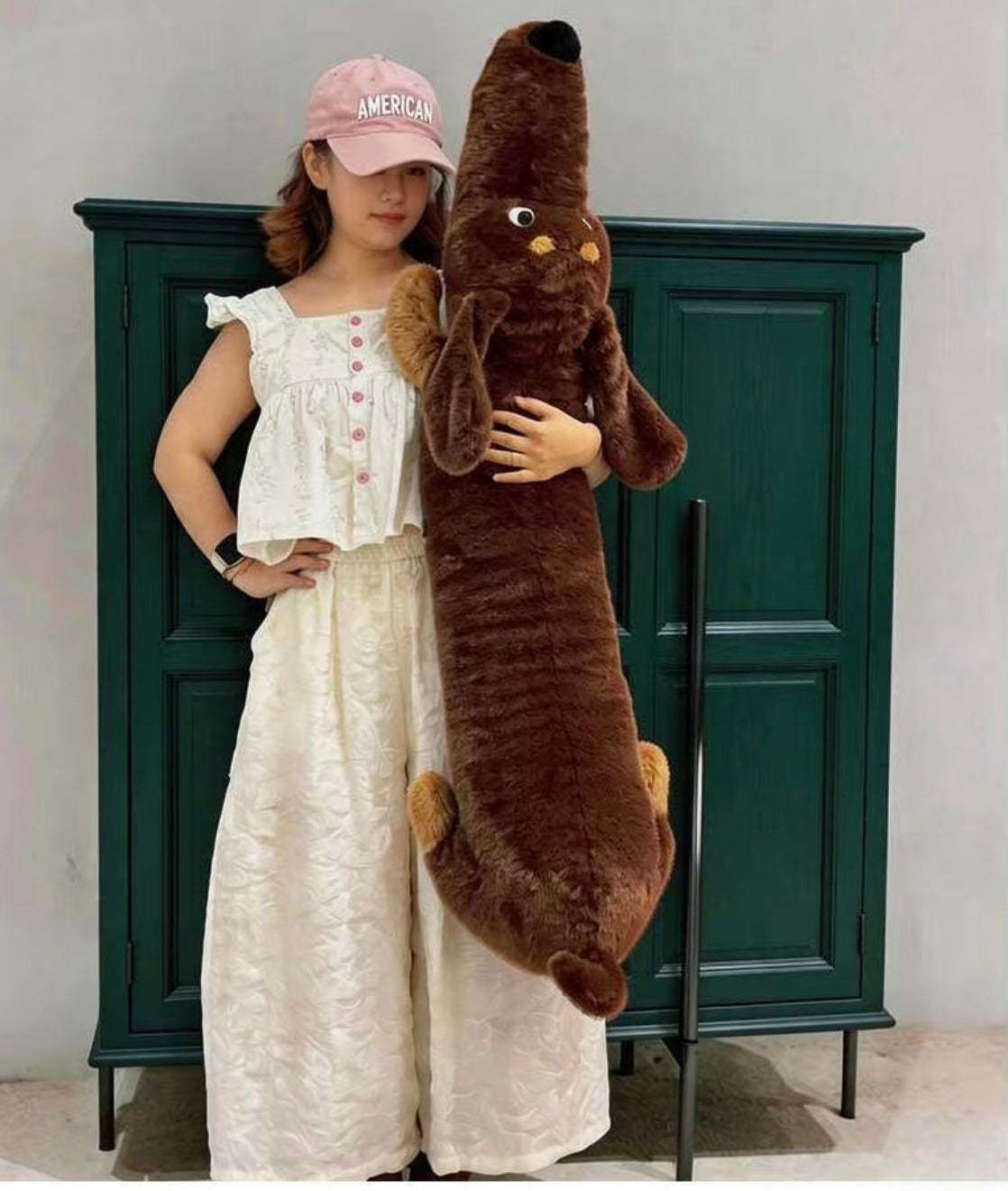 Oversized Dachshund Body Pillow – 120 cm