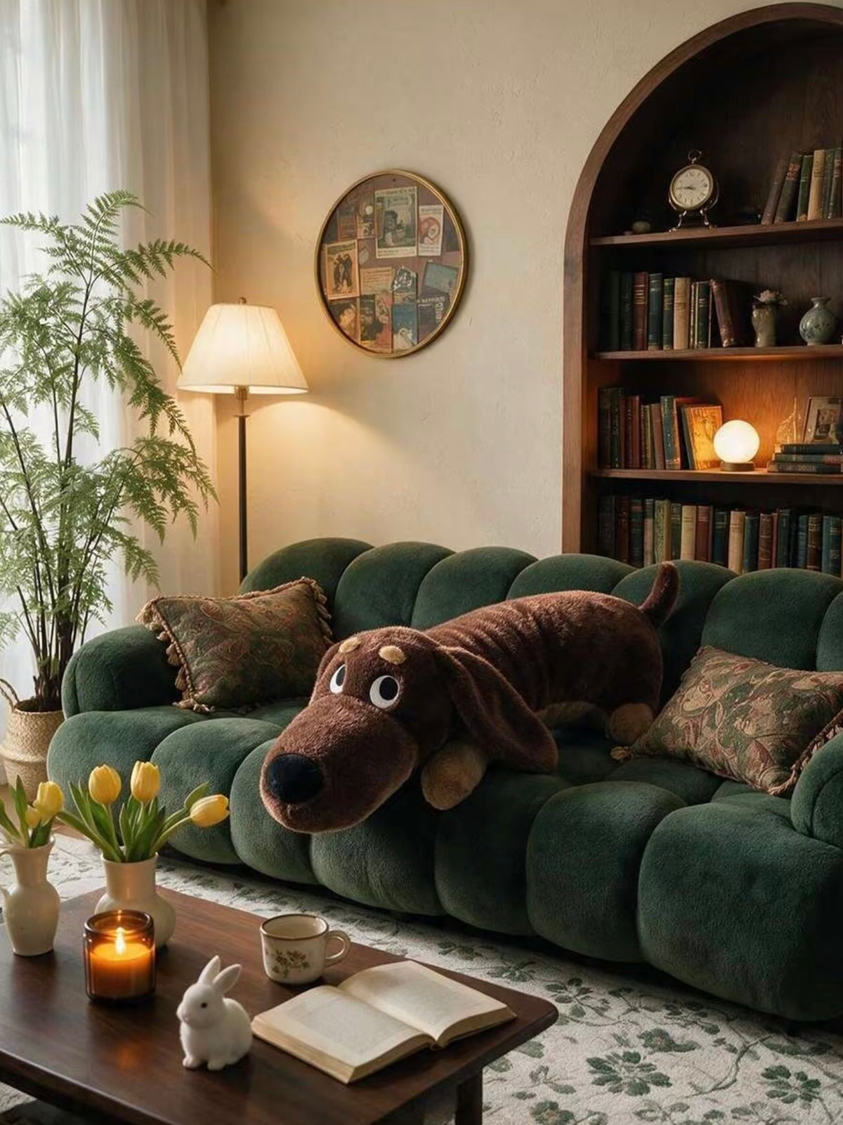 Oversized Dachshund Body Pillow – 120 cm