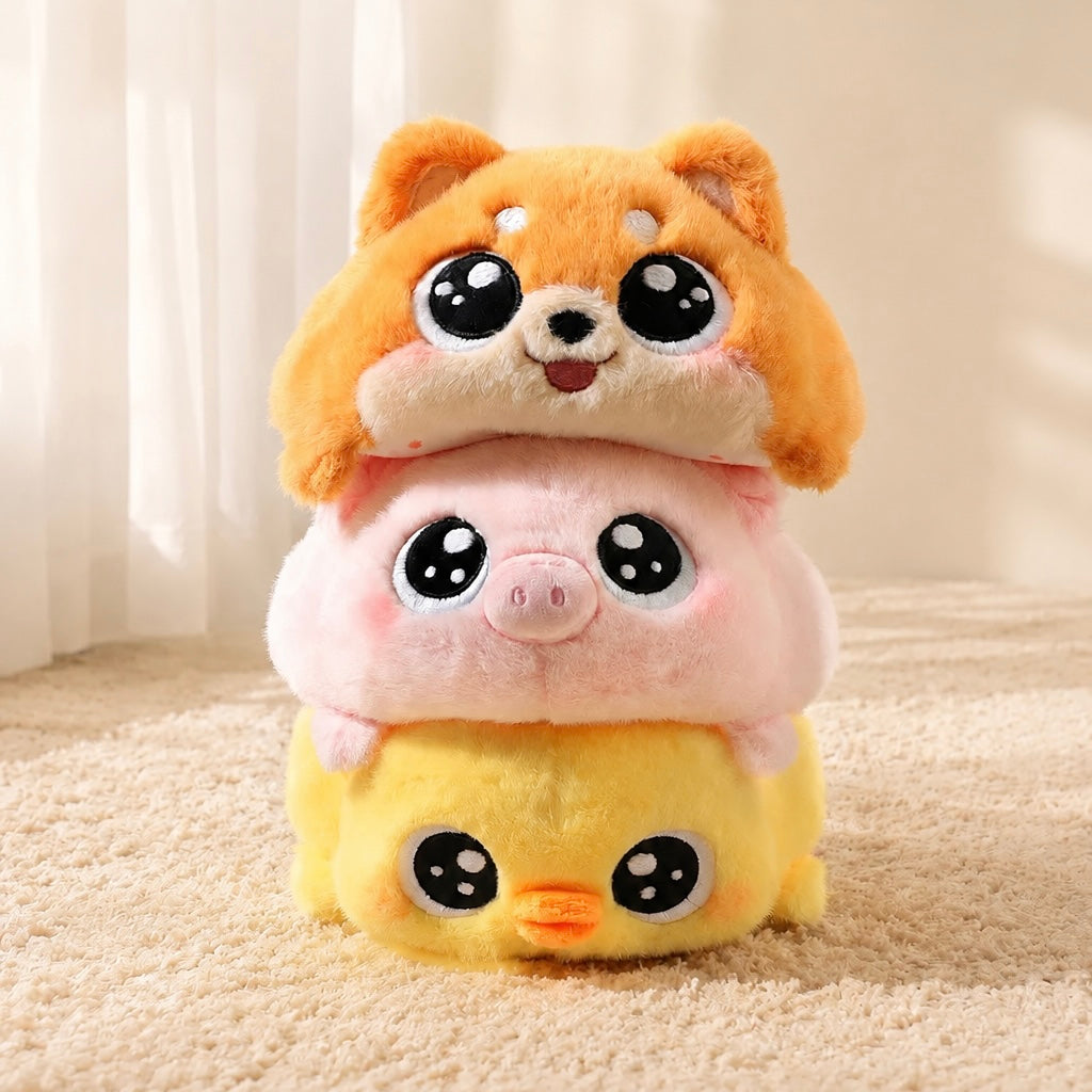 Dudu the Chubby Squishy Animal Plushie