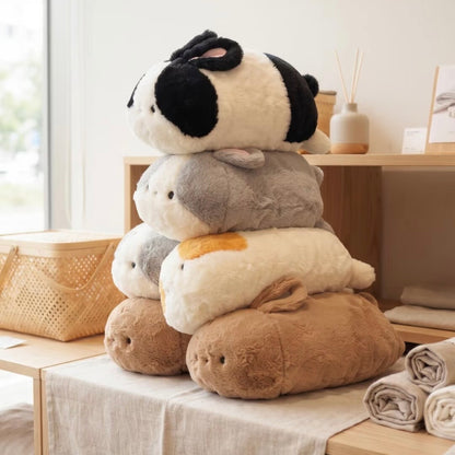 Milo the Plappy Rabbit Plush Pillow