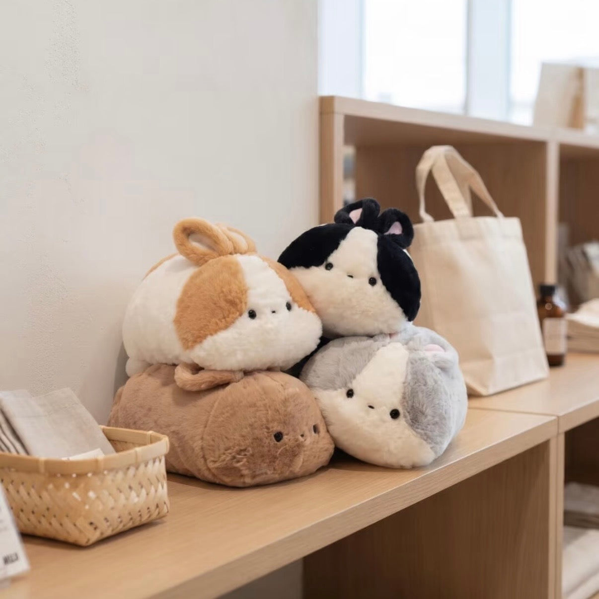 Milo the Plappy Rabbit Plush Pillow
