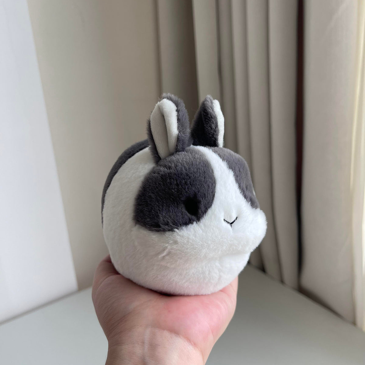 Momo the Bunny Ball Plush Keychain