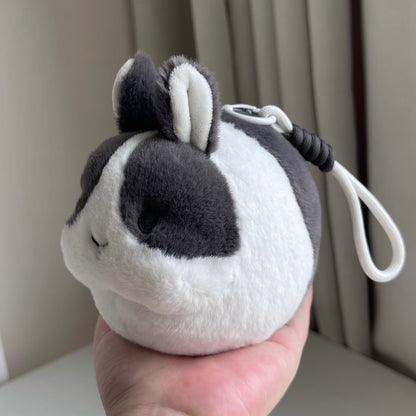 Momo the Bunny Ball Plush Keychain