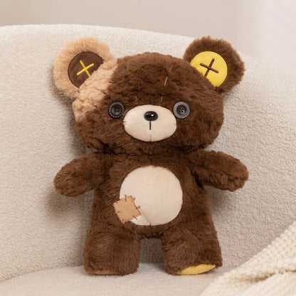 Mimi the Button Patch Bear Plushie