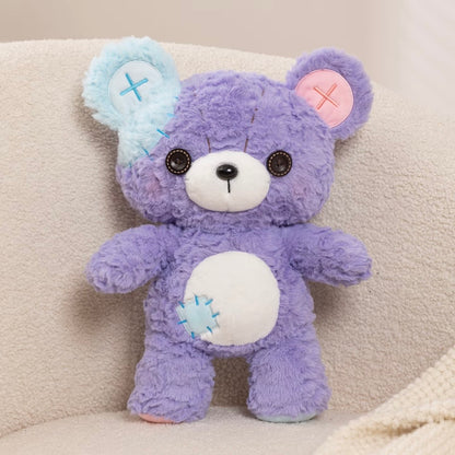 Mimi the Button Patch Bear Plushie