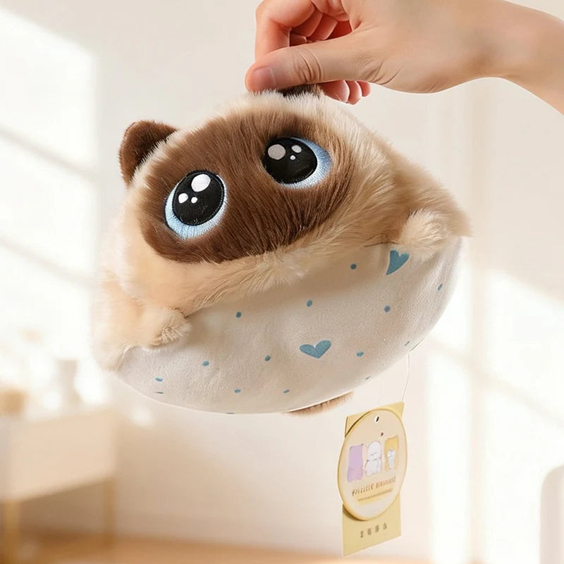 Pippa the Round Chubby Cat Plushie