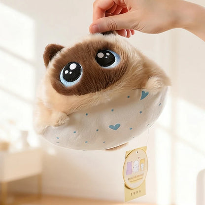 Pippa the Round Chubby Cat Plushie
